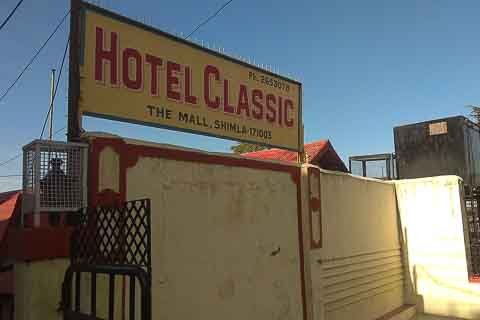 Hotel Classic shimla himachal pradesh